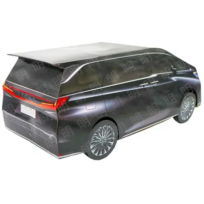 Lexus LM-黑－照片 3