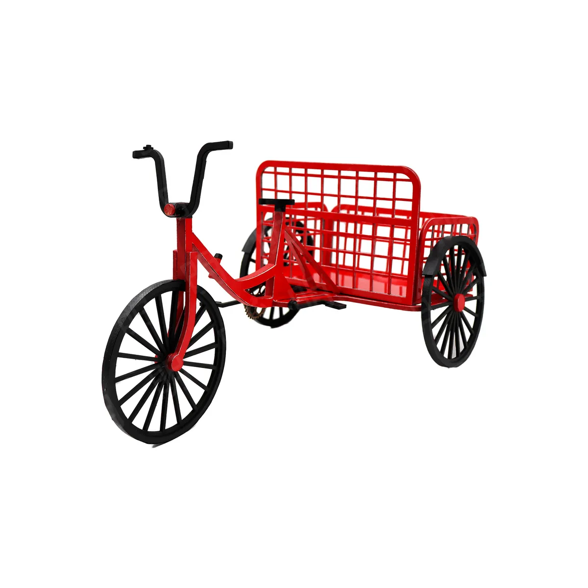 三輪無頂腳踏車-紅