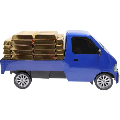 發財車-藍－照片 2
