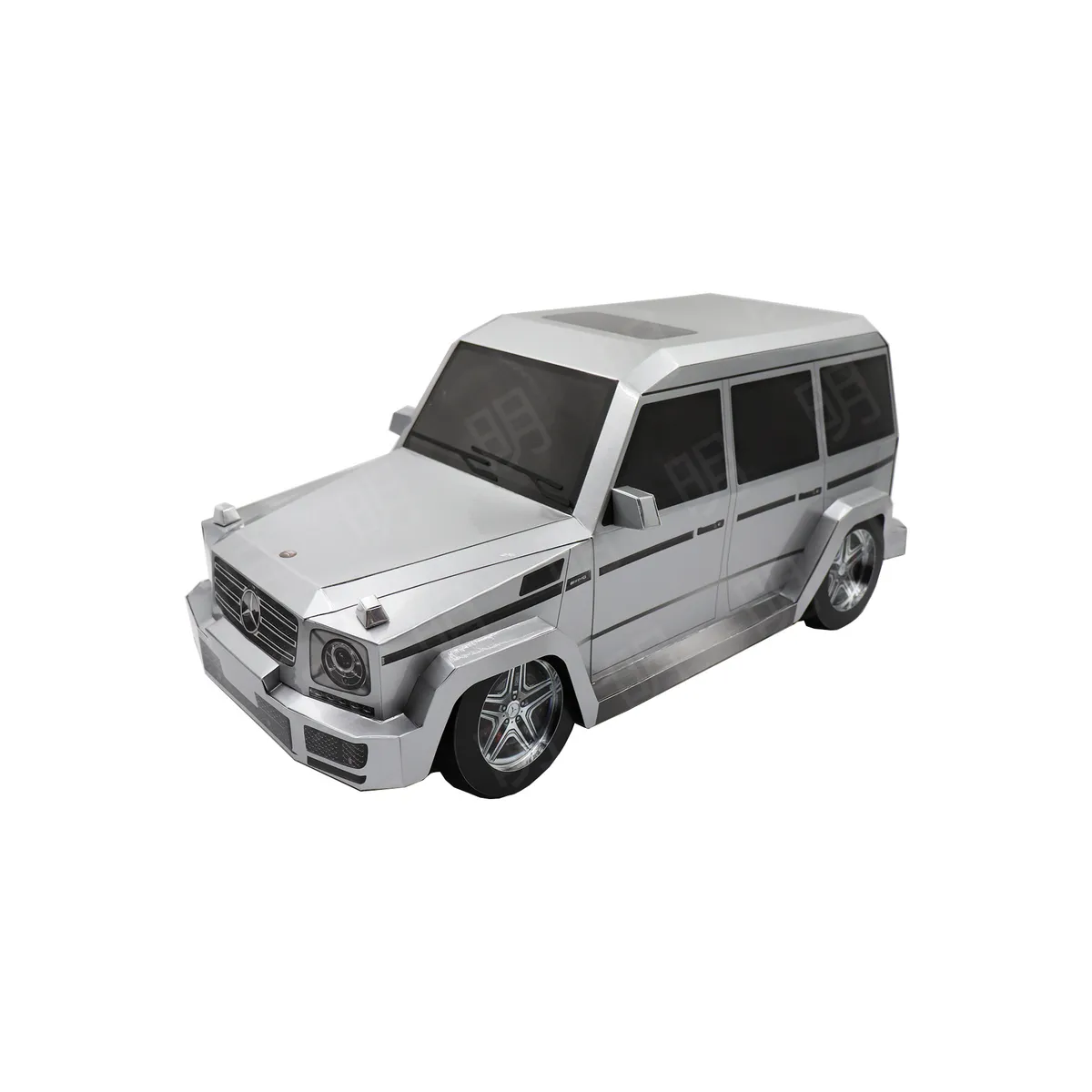 賓士G500-銀