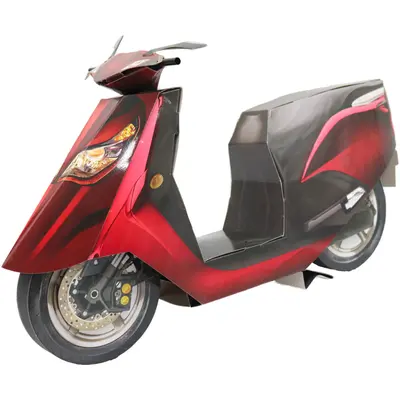 速克達機車-紅