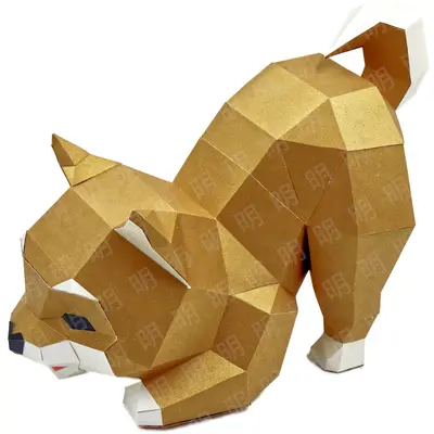 翹屁股的柴犬-客製化－照片 2