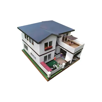 紙紮祭祀用品｜永恆國度雙層住宅模型－照片 2
