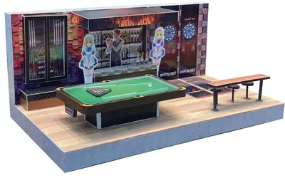 撞球酒吧遊樂間